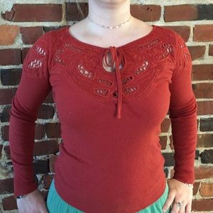 Free people knit top